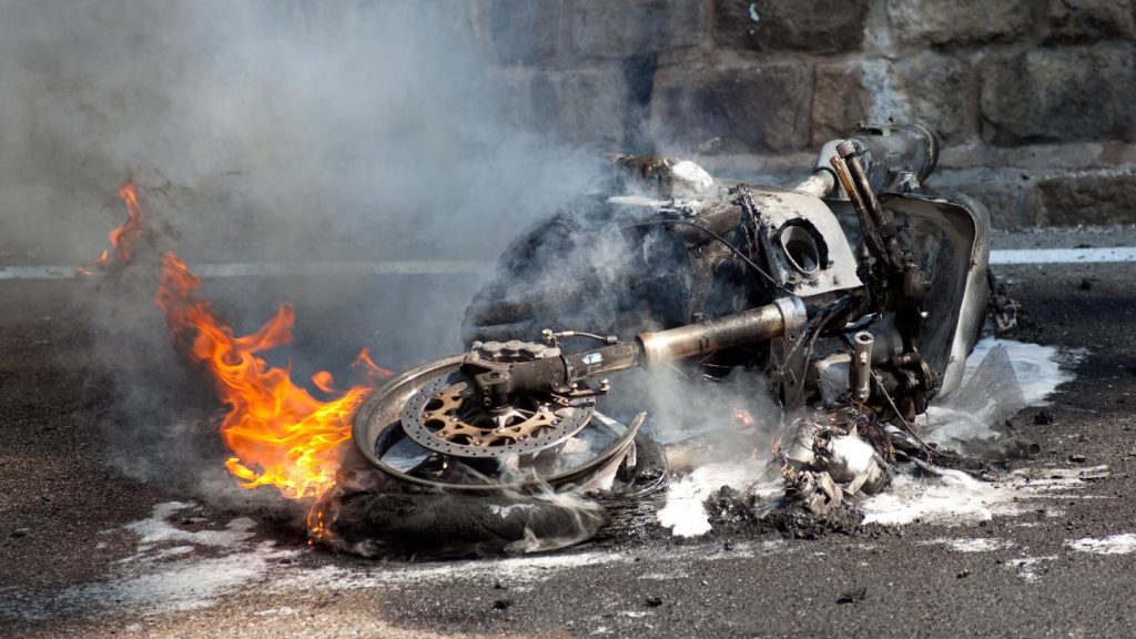 Reporting a Motorcycle Accident