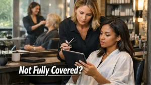Hair Salon Consultation With A Professional Stylist