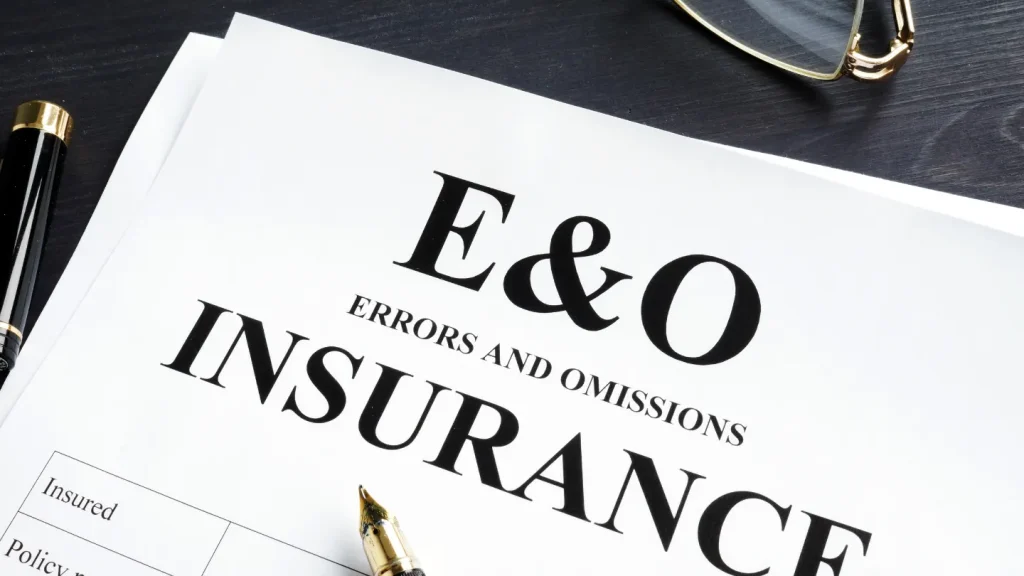 The Errors And Omissions Policy Document
