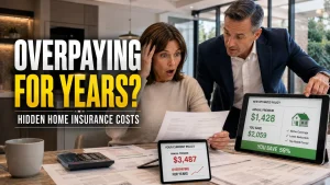 Homeowners Reviewing Unexpected Insurance Costs