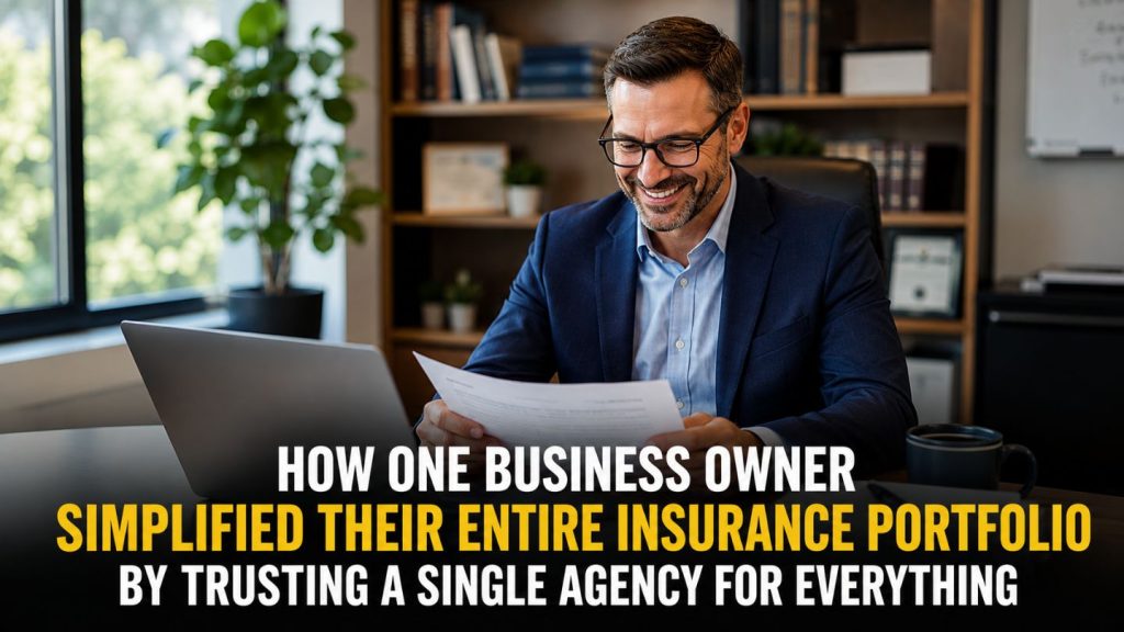 How One Business Owner Simplified Their Entire Insurance Portfolio by Trusting a Single Agency for Everything